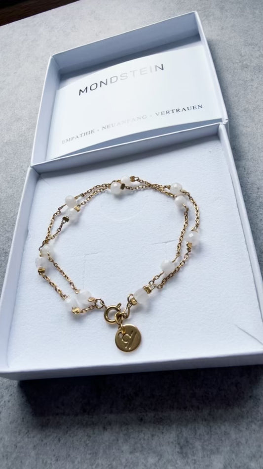 Luna Layer Bracelet – Mondstein