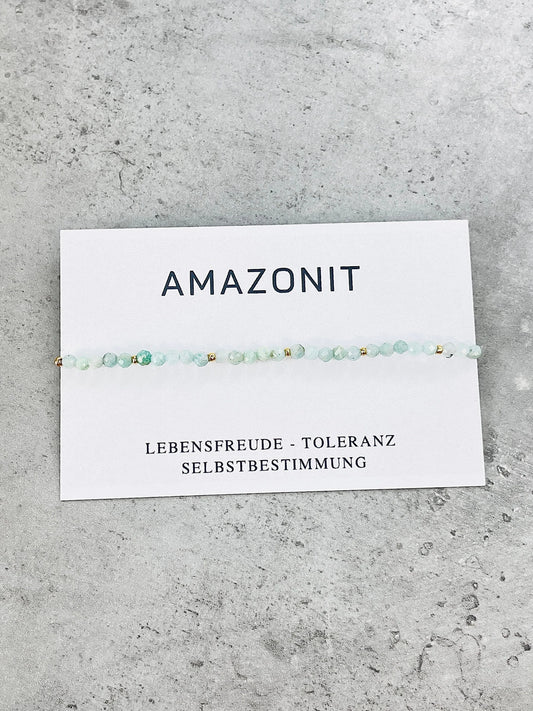 Amazonit Armband | Türkis