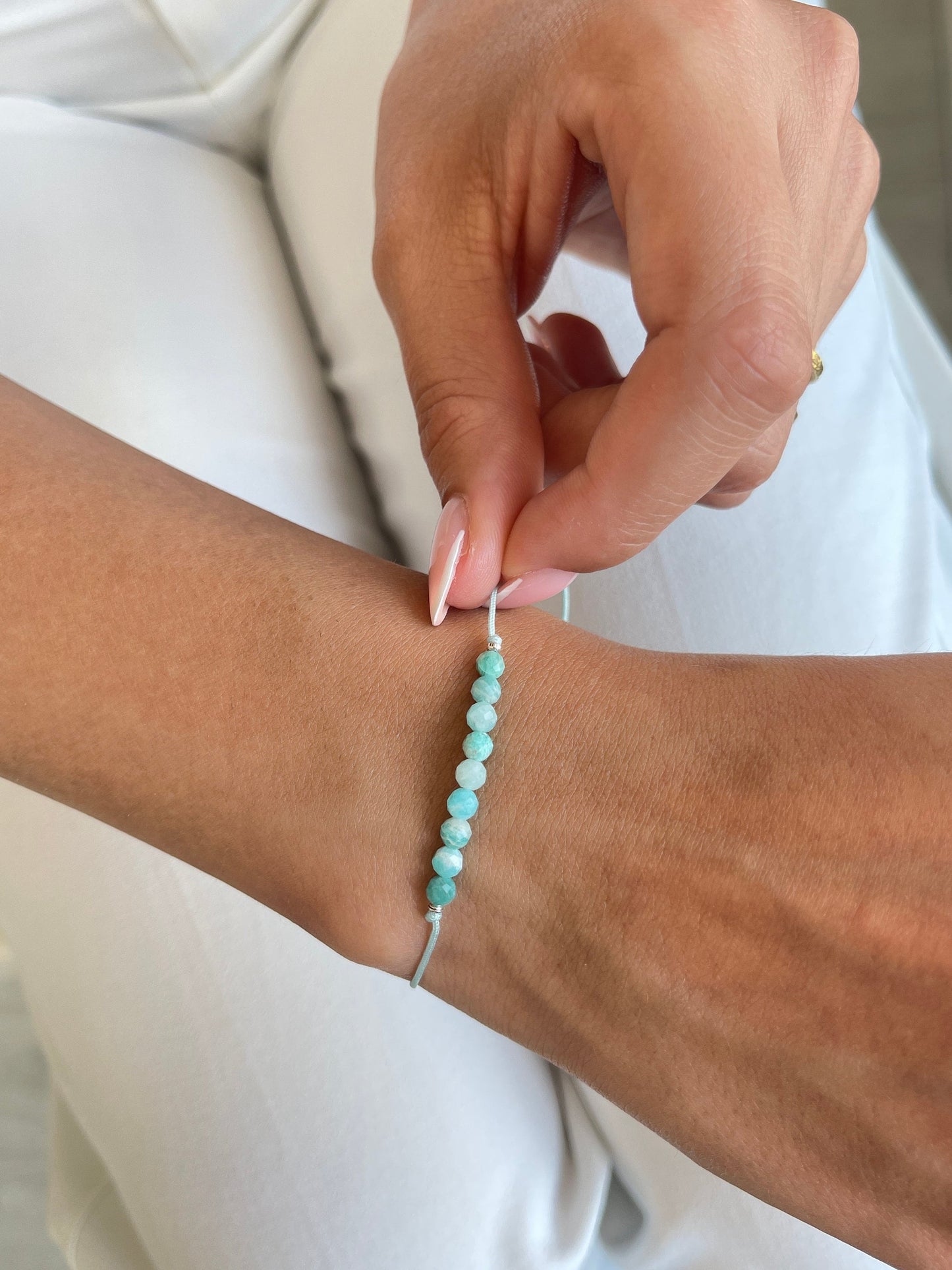 Amazonit Armband