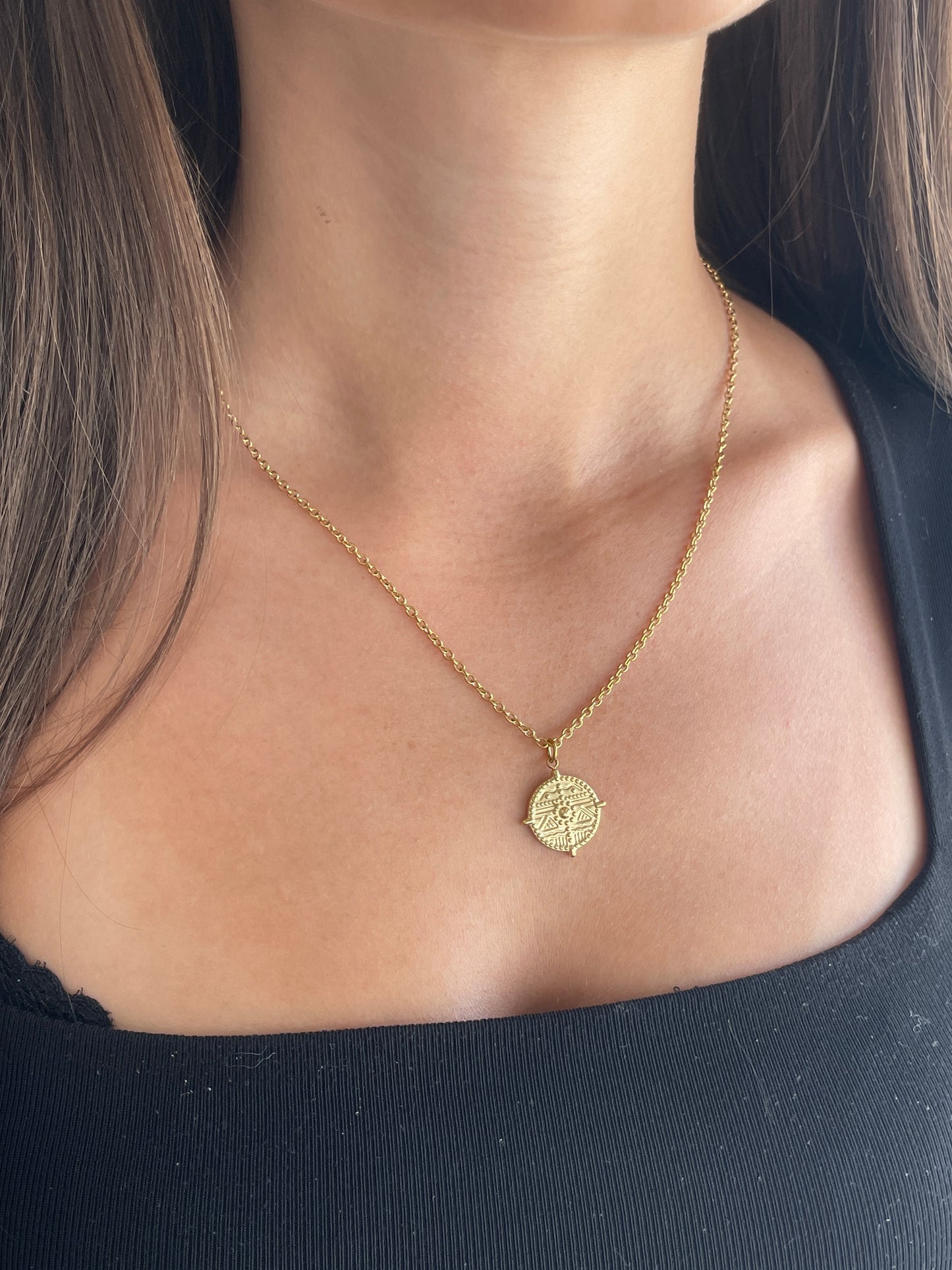 Ethno Sun Medallion