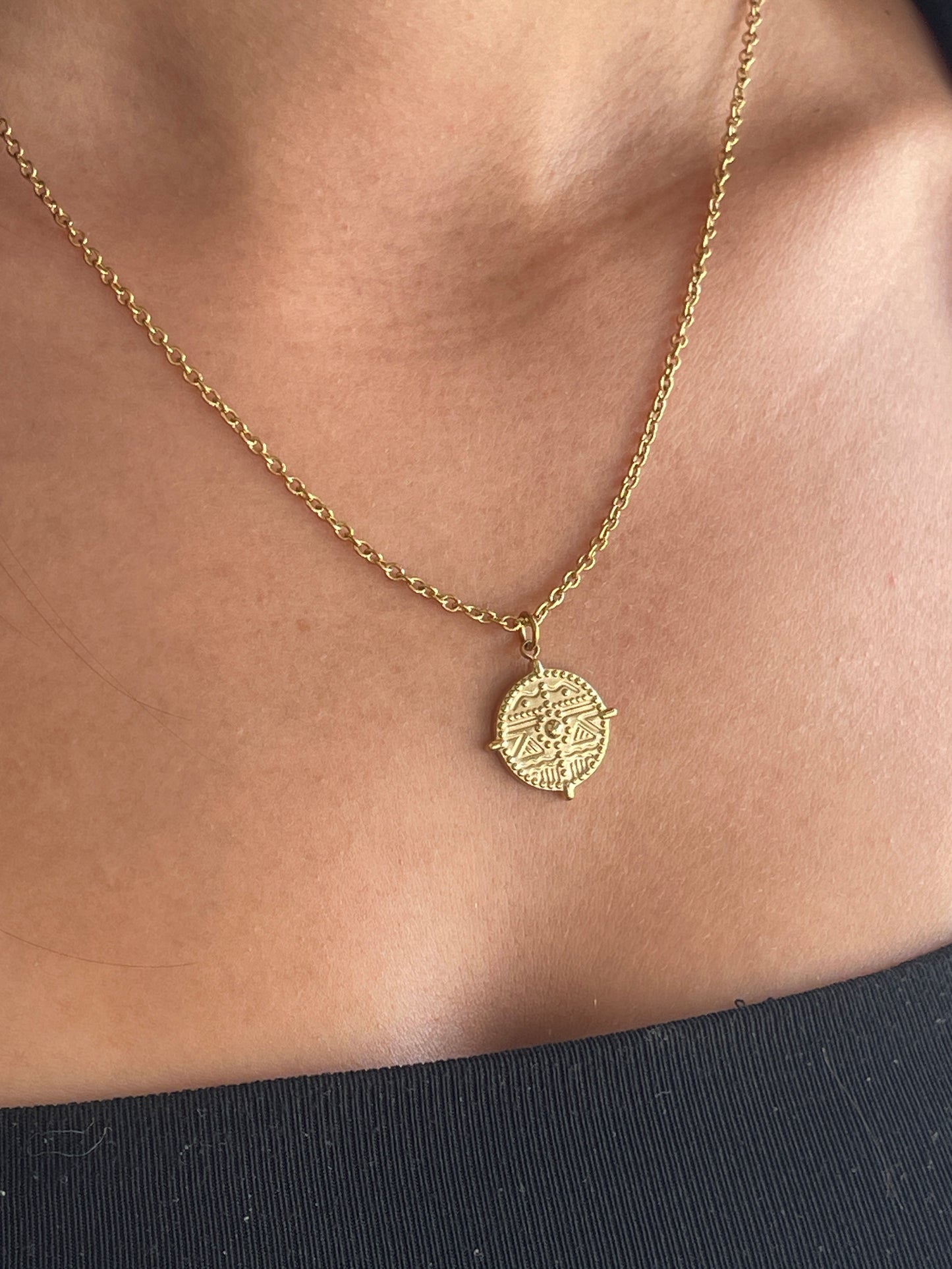 Ethno Sun Medallion