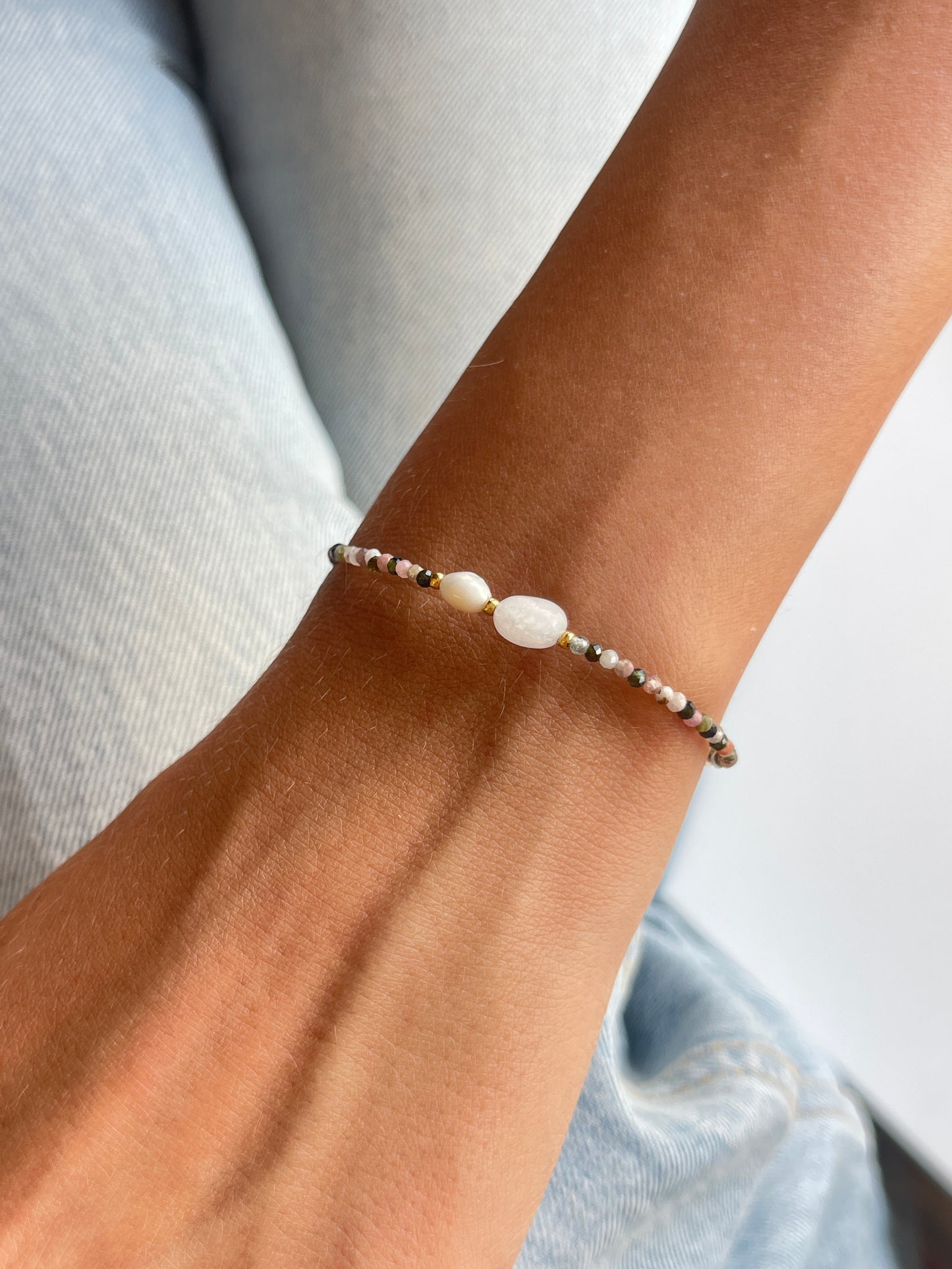 Inner Balance – Power Armband mit Mondstein