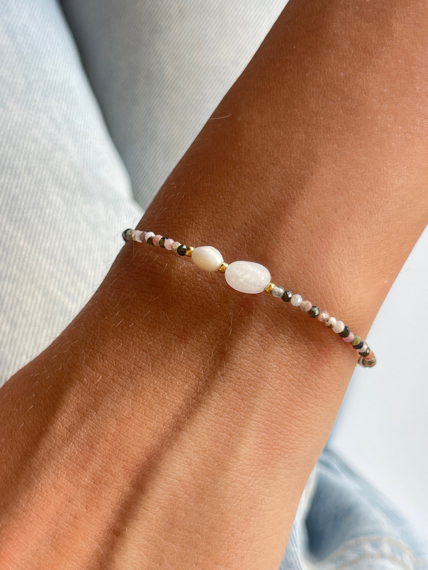 Inner Balance – Power Armband mit Mondstein