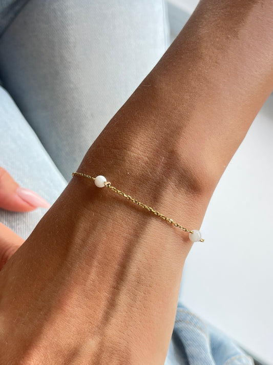 Mondstein Dot Armkette