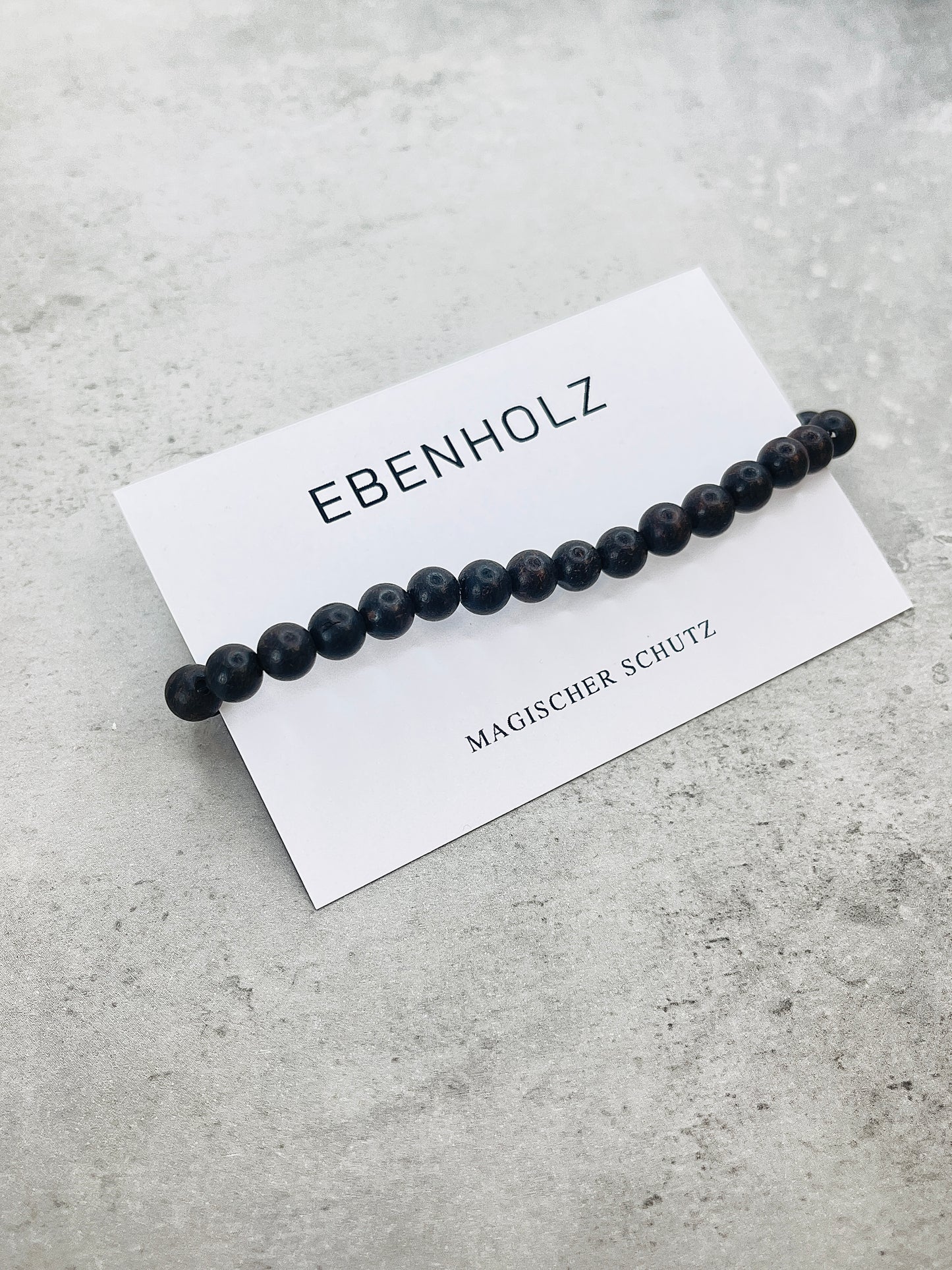Ebenholz Armband