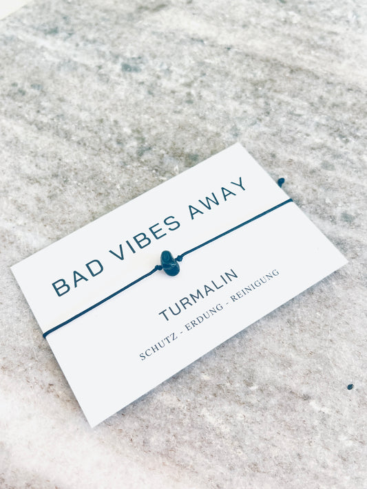 Bad Vibes Away Pure Armband