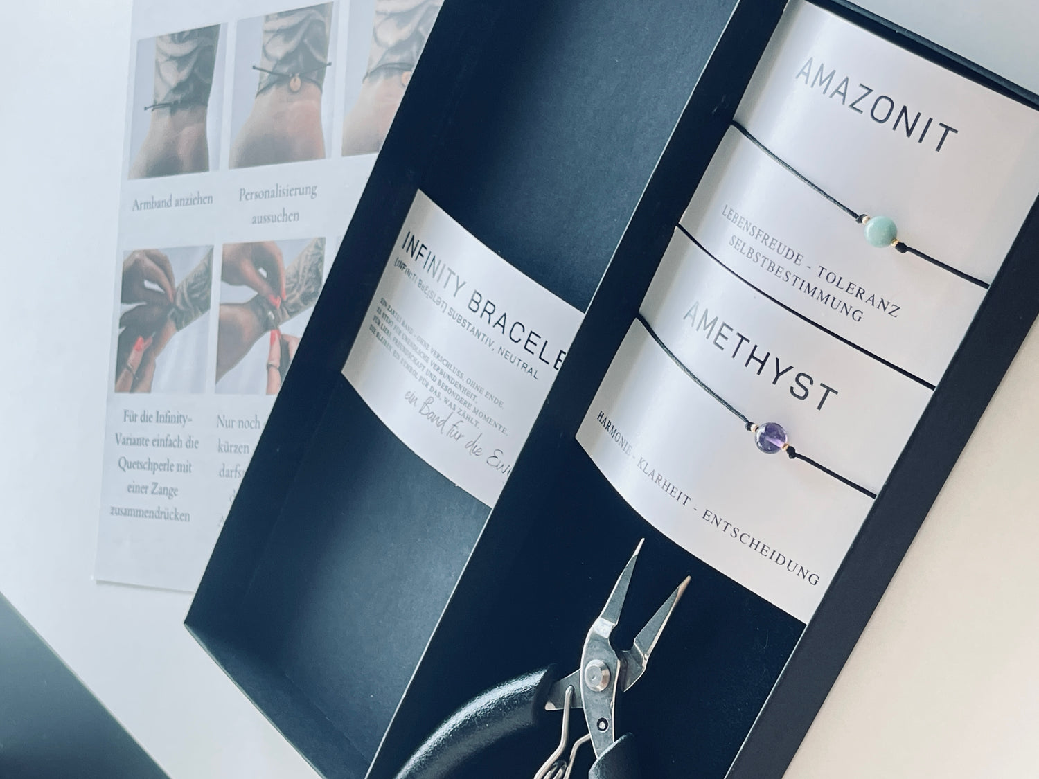 DIY Infinity Bracelet