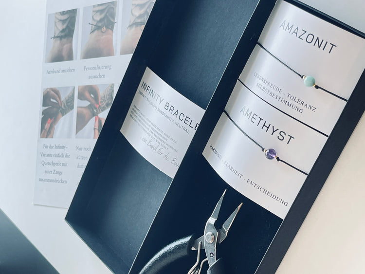 DIY Infinity Bracelet