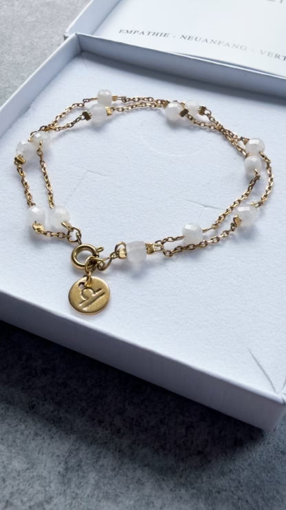 Luna Layer Bracelet – Mondstein