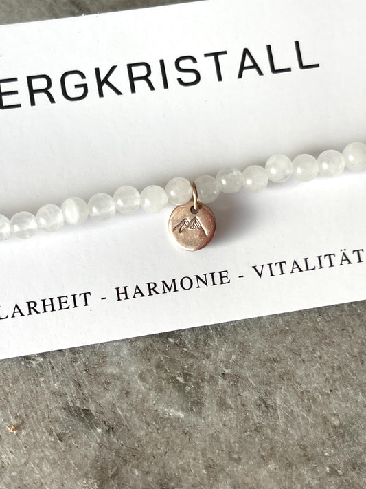 Bergkristall Armband