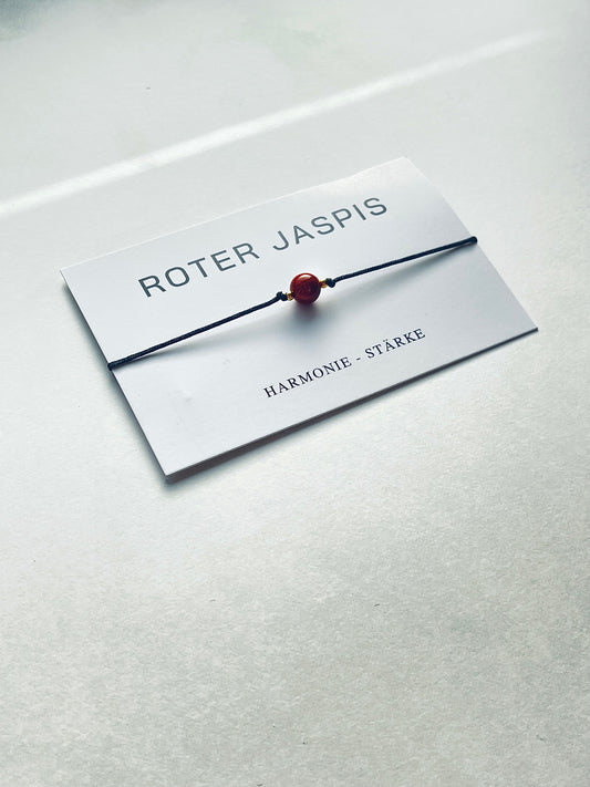 Roter Jaspis  Armband