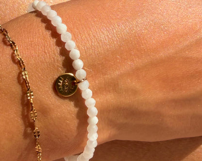 Mondstein Armband