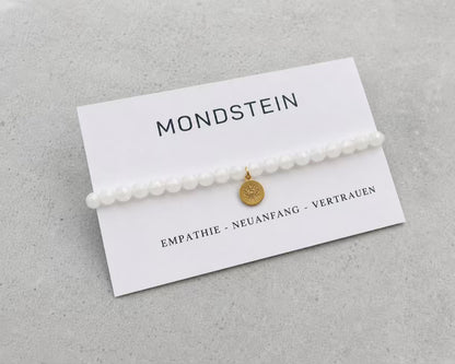 Mondstein Armband