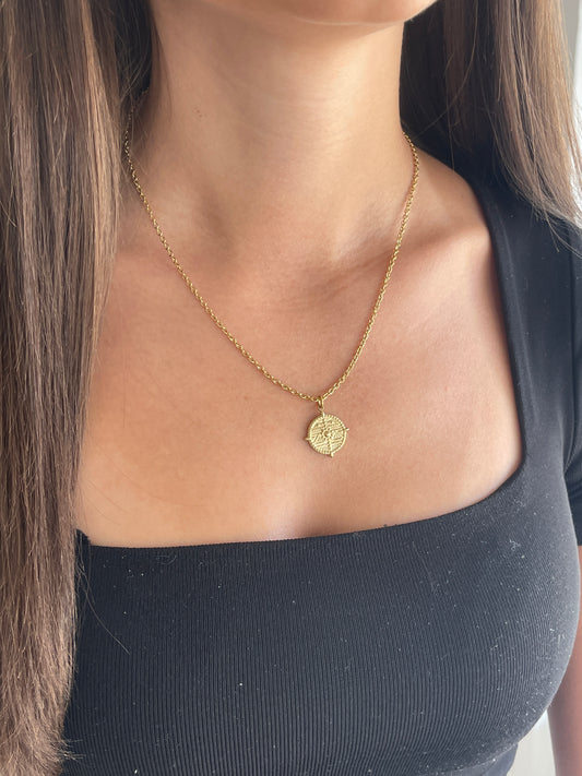 Ethno Sun Medallion