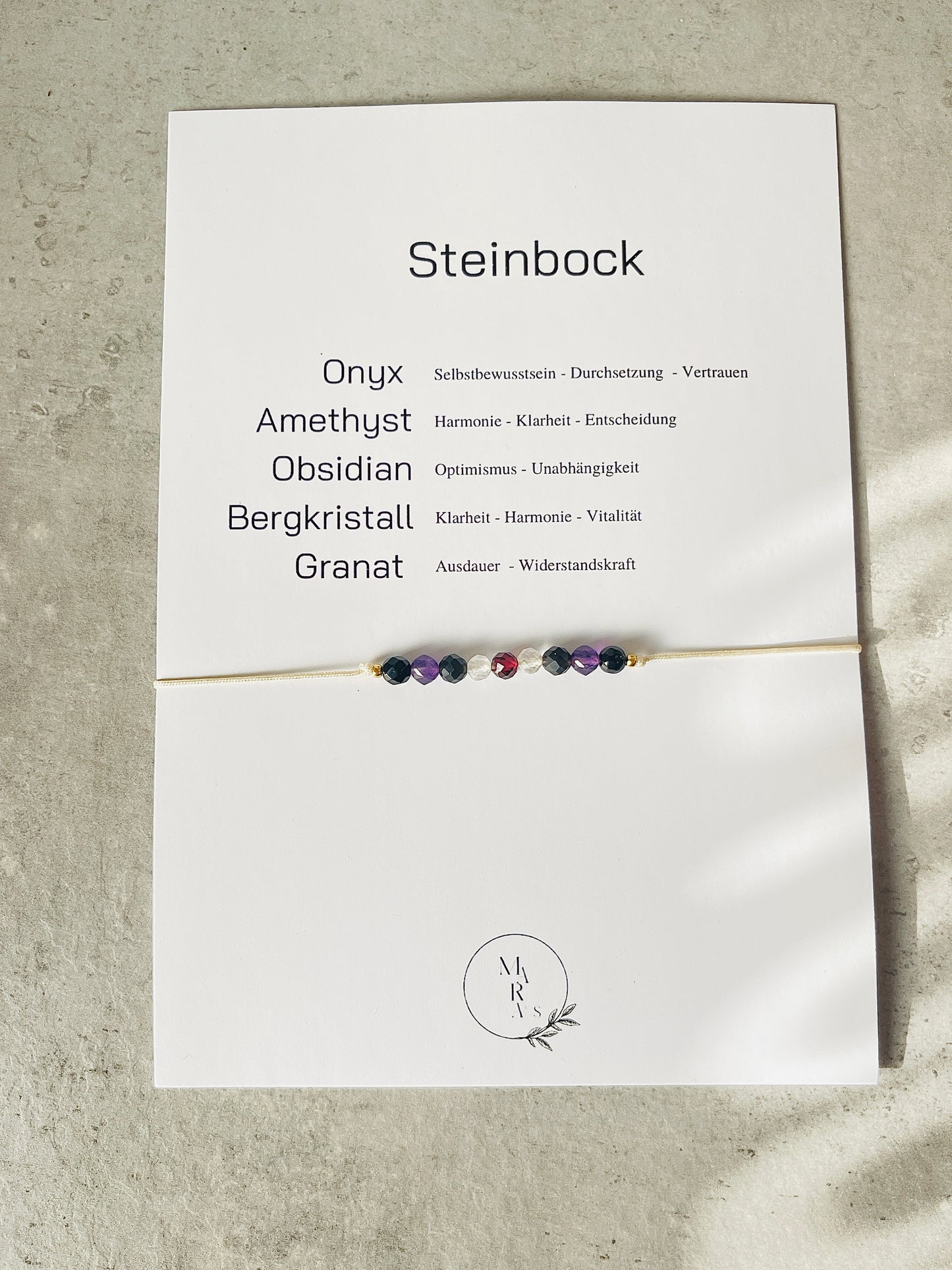 Sternzeichen Armband