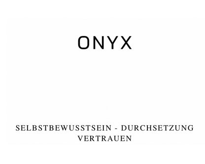 Schwarzes Onyx Armband für Herren, schlichtes Familienarmband, personalisiert mit Namen, elegantes Männerarmband aus Natursteinen, minimalistisch und stilvoll