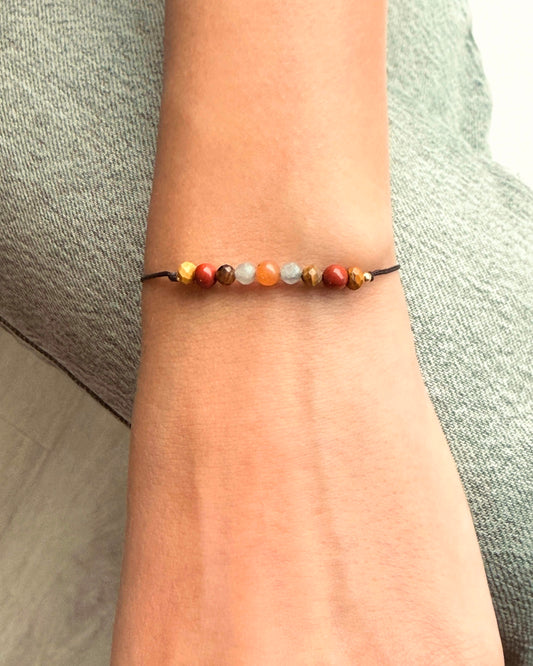 Personalisiertes Löwe Sternzeichen Armband Wunschfarbe frei wählbar, besonderes Geschenk zum Geburtstag