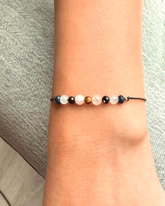 Personalisiertes Stier Sternzeichen Armband Wunschfarbe frei wählbar, besonderes Geschenk zum Geburtstag